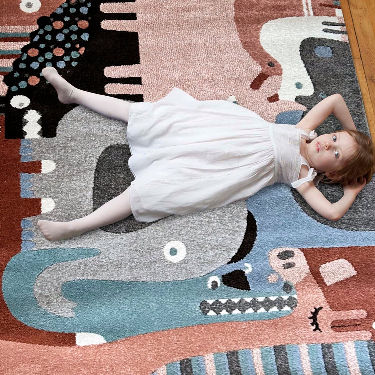 PUZZLE TIERE Kinderteppich