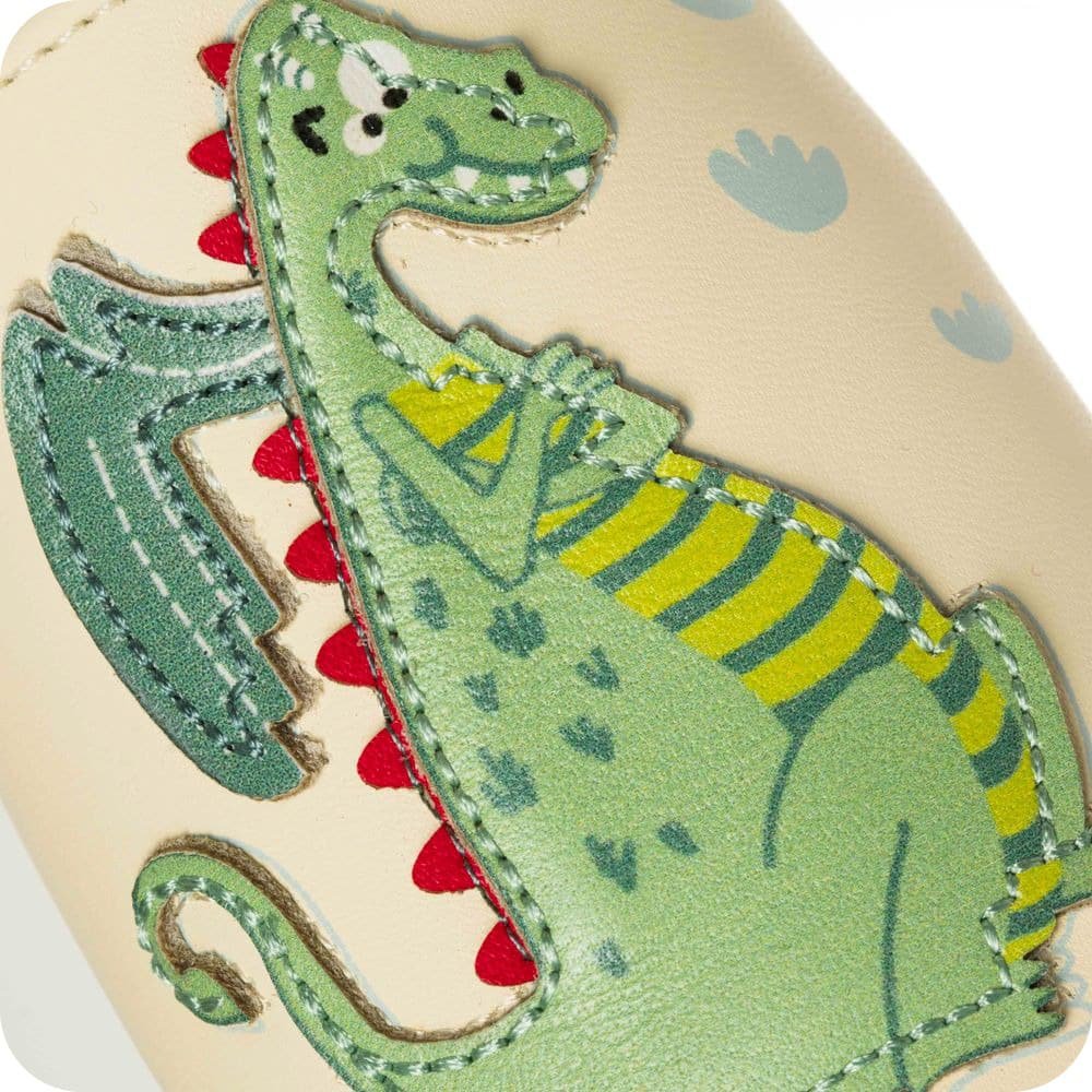 DRAGON Babyhausschuhe aus weichem Leder