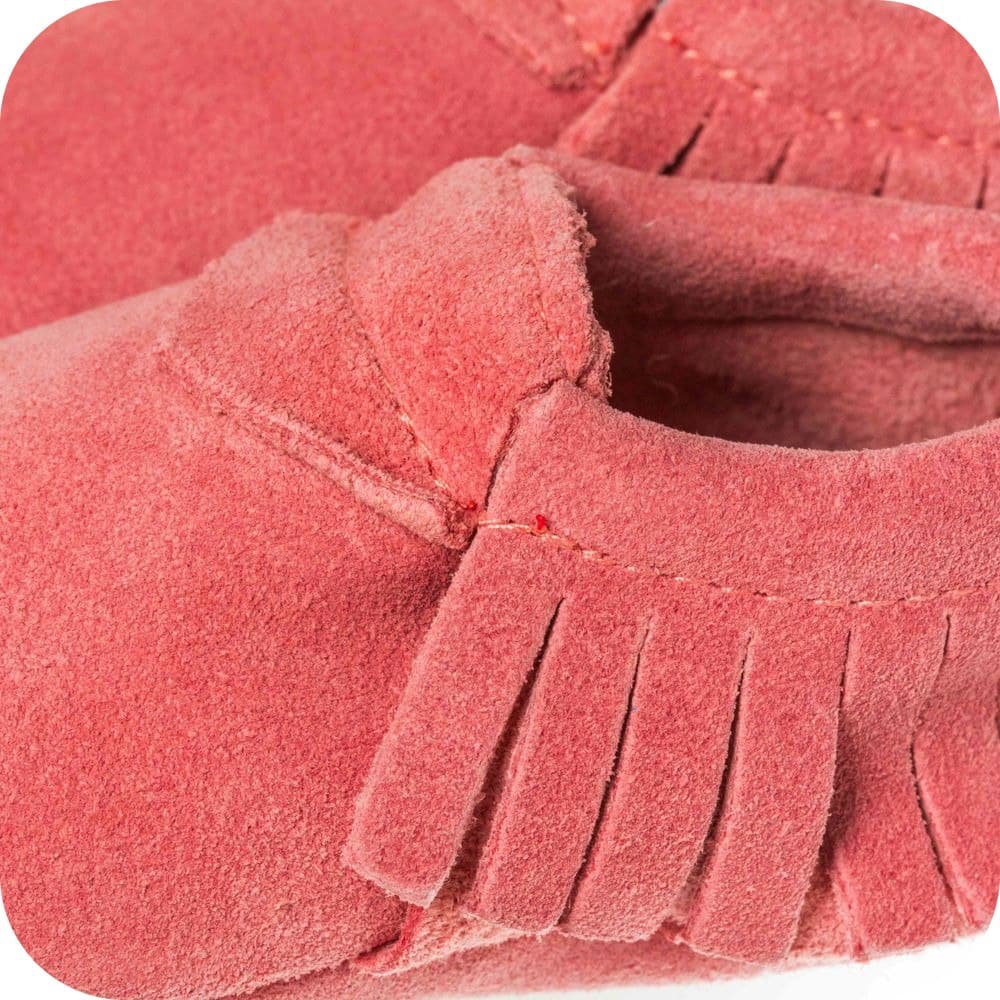 CORAL Baby-Mokassin-Hausschuhe aus Wildleder
