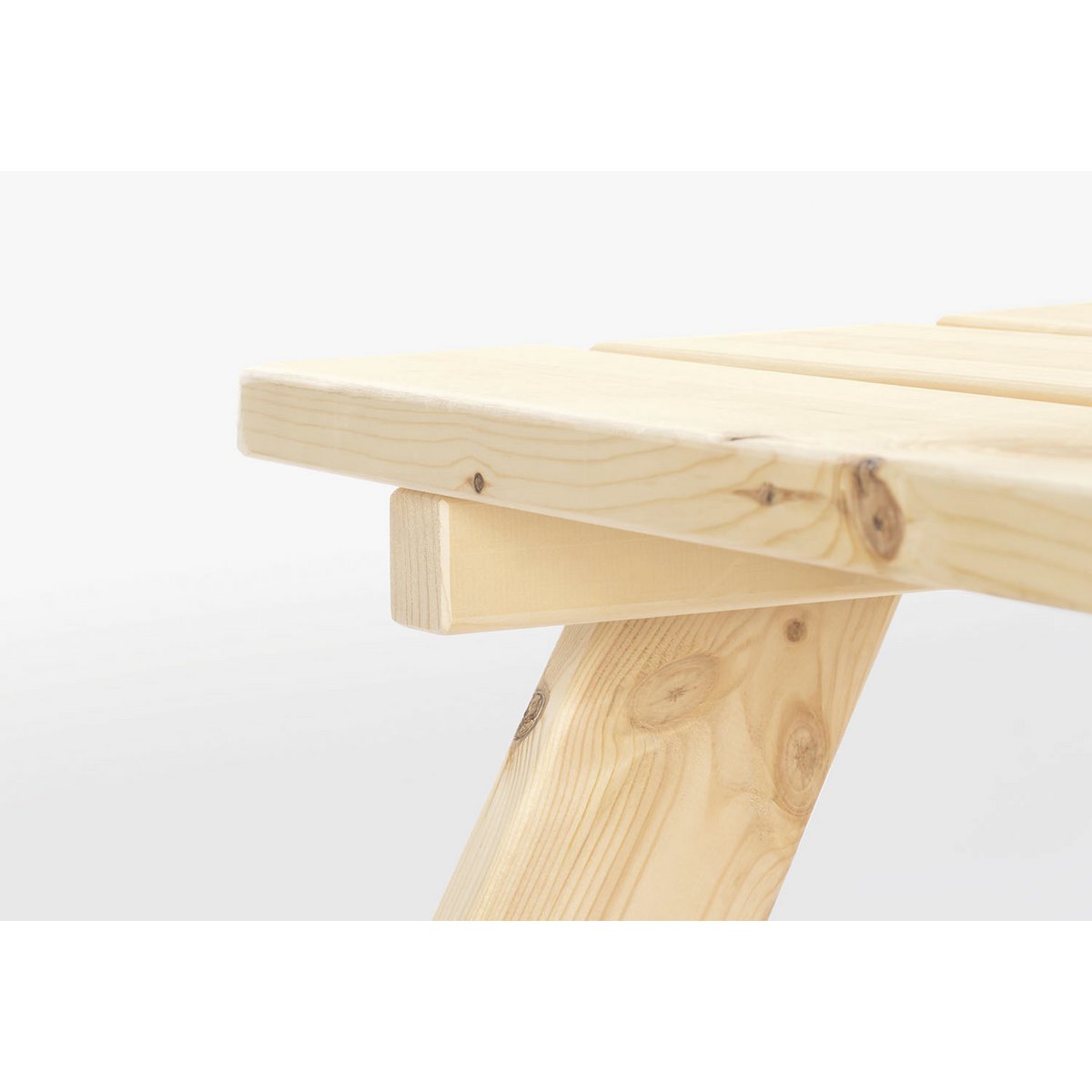 NICKI FÜR 4 MAXI Kinder-Picknickbank (natur)