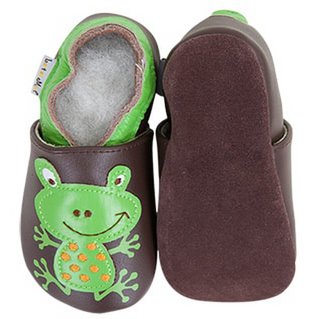 FROG Babyschuhe aus weichem Leder