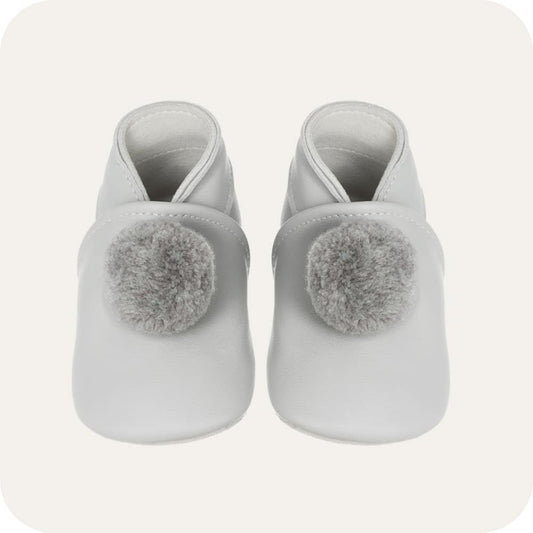 GREY Babyschuhe mit Pompons