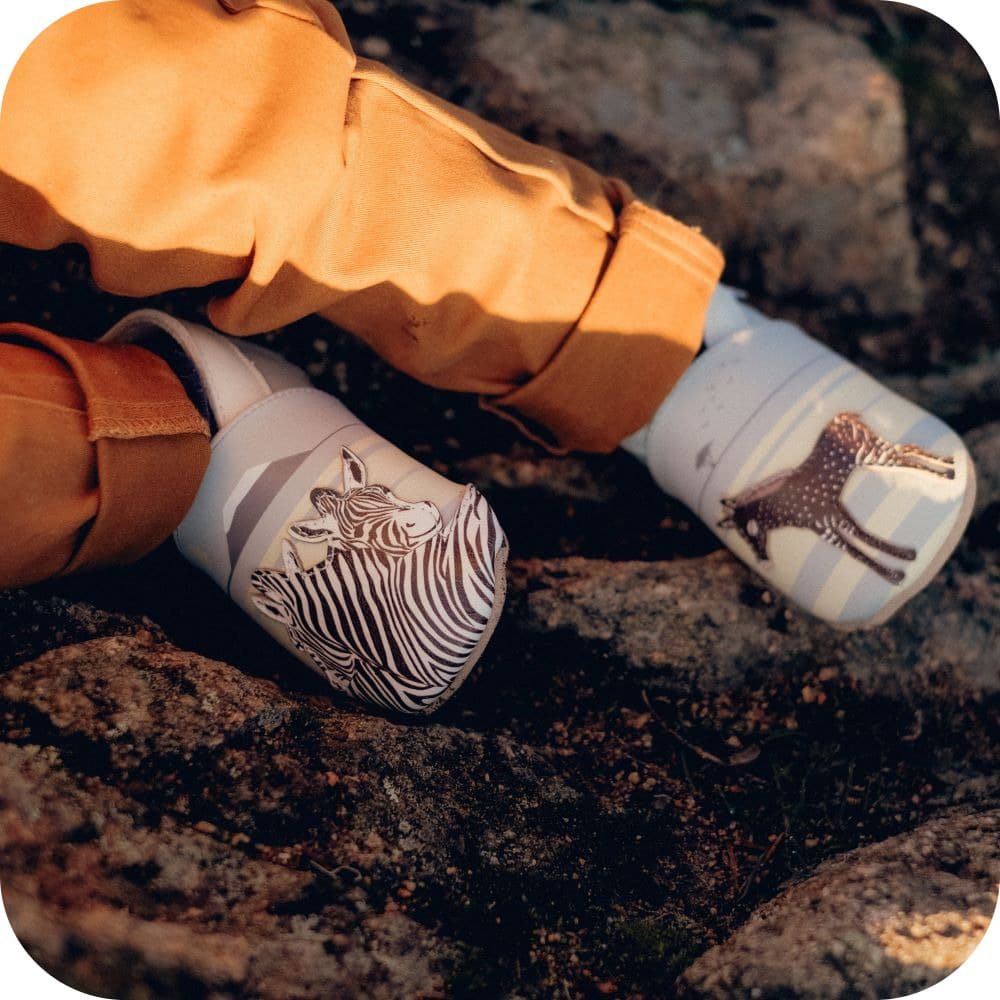 ZEBRA Babyschuhe aus weichem Leder