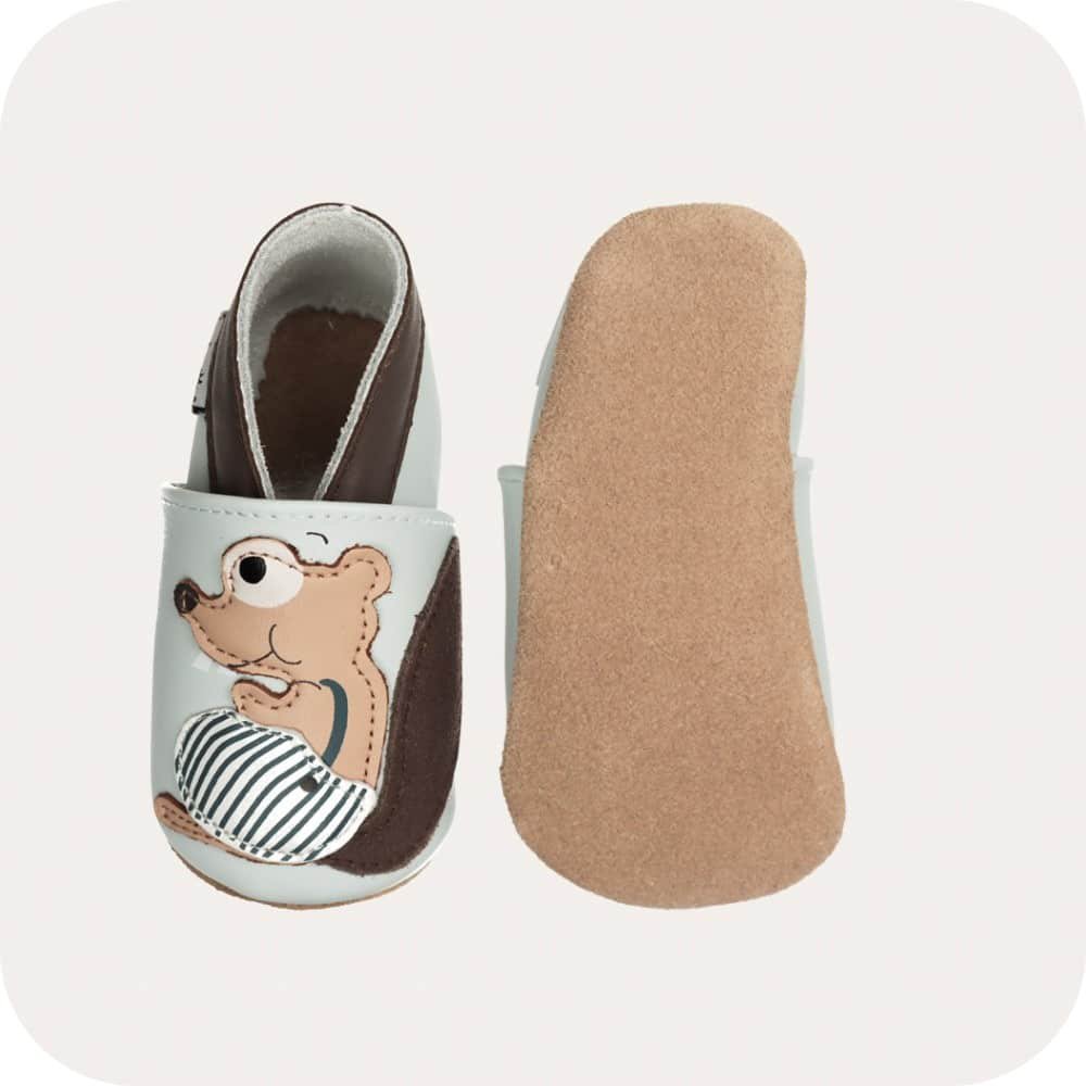 SQUIRREL Babyschuhe aus weichem Leder