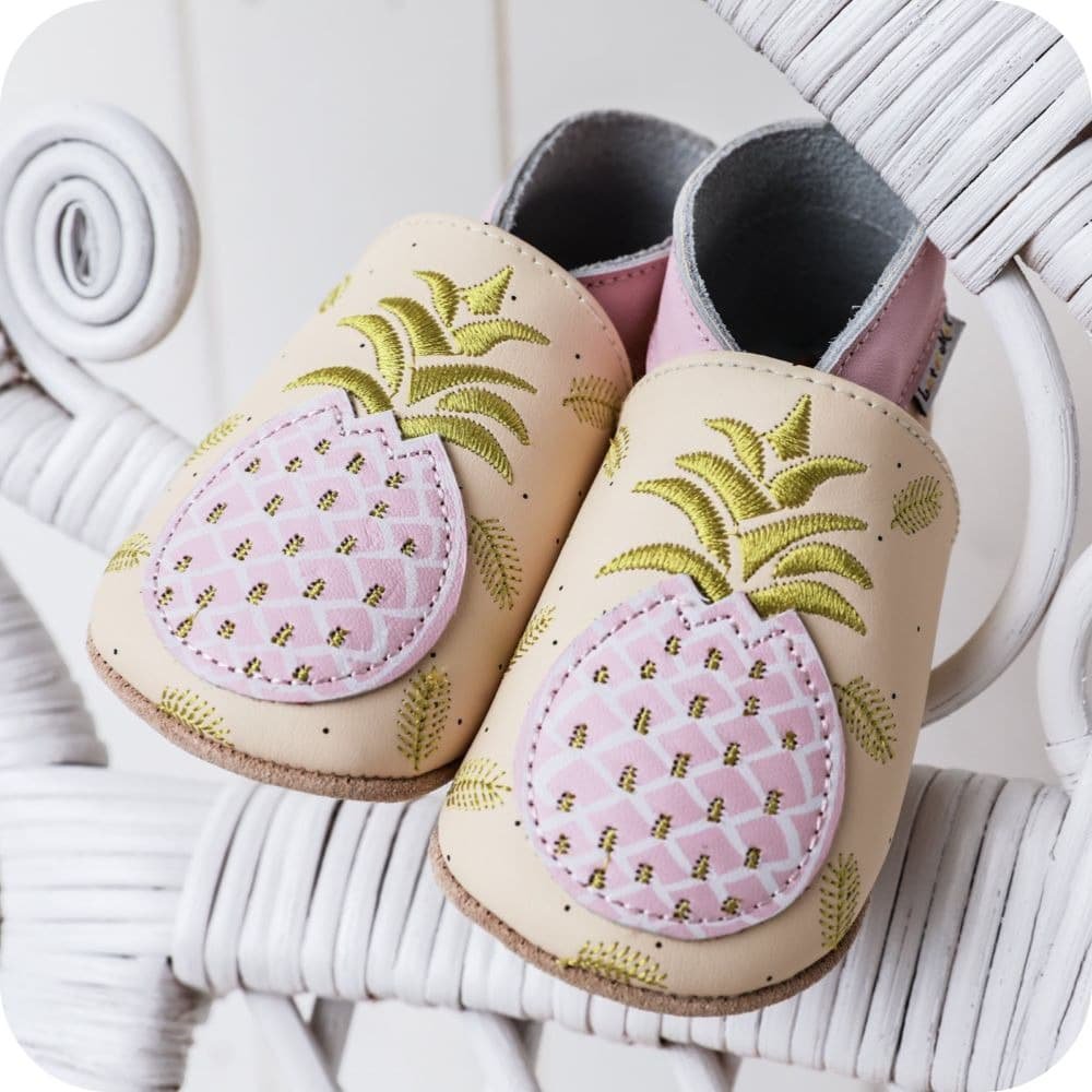PINEAPPLE Babyschuhe aus weichem Leder