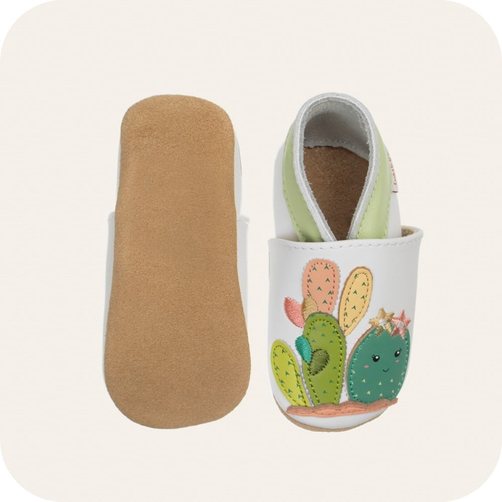 CACTUS Babyschuhe aus weichem Leder