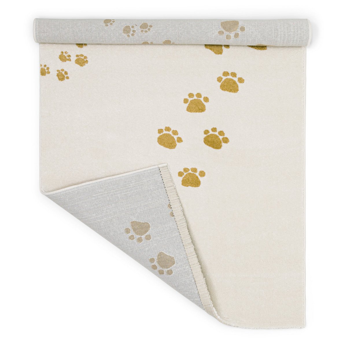 BEAR FOOTPRINTS bequemer Kinderteppich