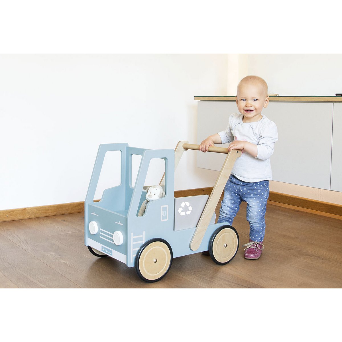 KIPPLASTER FRED Lauflernwagen (blau)