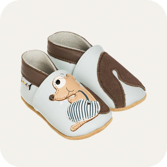 SQUIRREL Babyschuhe aus weichem Leder