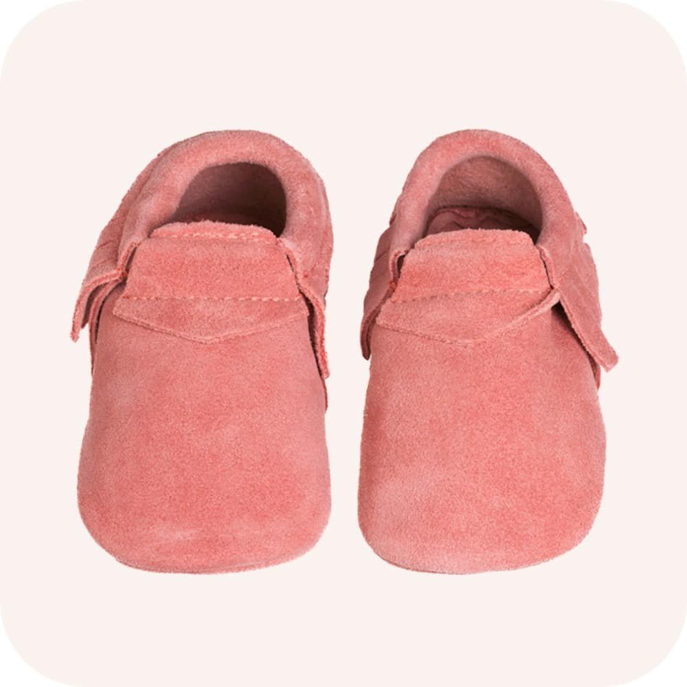 CORAL Baby-Mokassin-Hausschuhe aus Wildleder