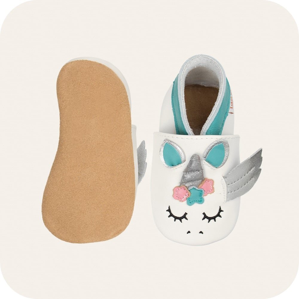 UNICORN Babyschuhe aus weichem Leder