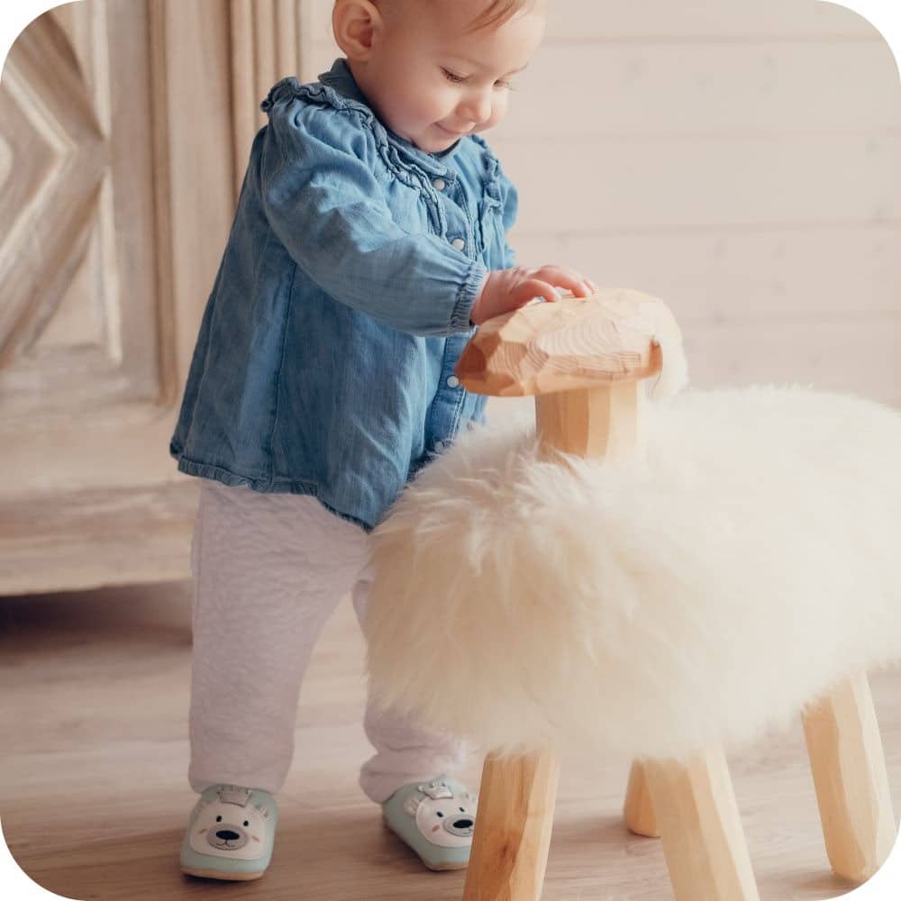 BEAR KING Babyschuhe aus weichem Leder