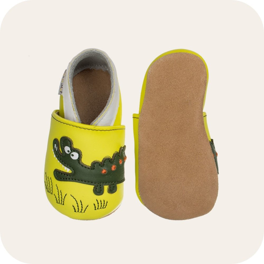 CROCODILE Babyschuhe aus weichem Leder