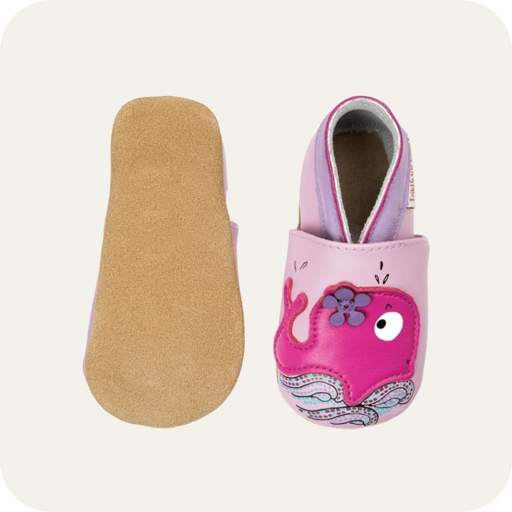 WHALE Babyschuhe aus weichem Leder