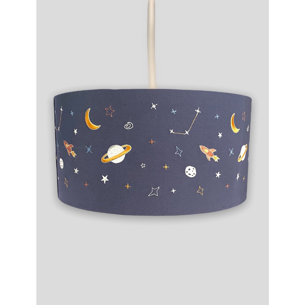 GLOW IN THE DARK SPACE Deckenlampenschirm