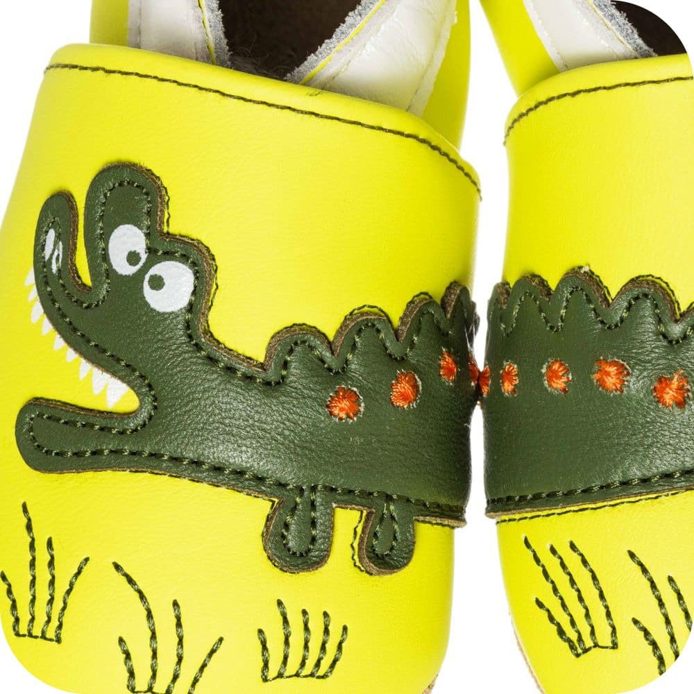 CROCODILE Babyschuhe aus weichem Leder