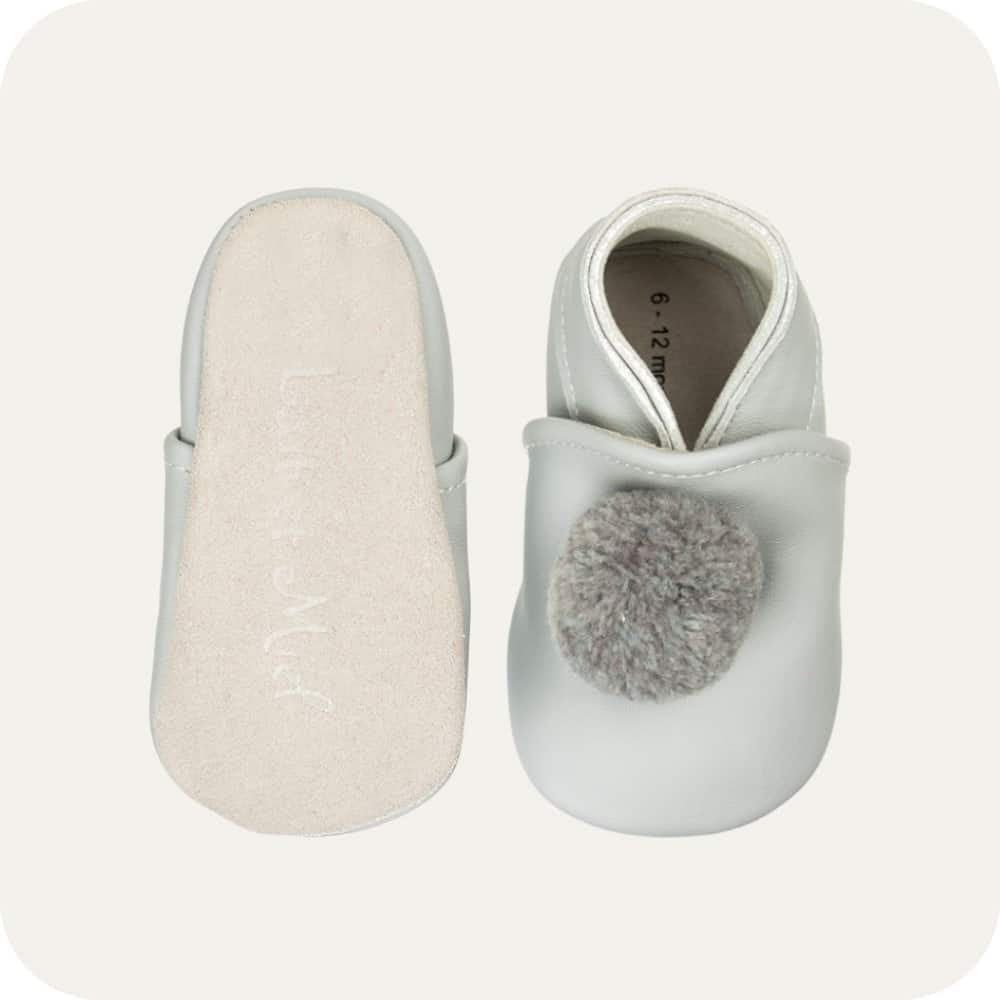 GREY Babyschuhe mit Pompons