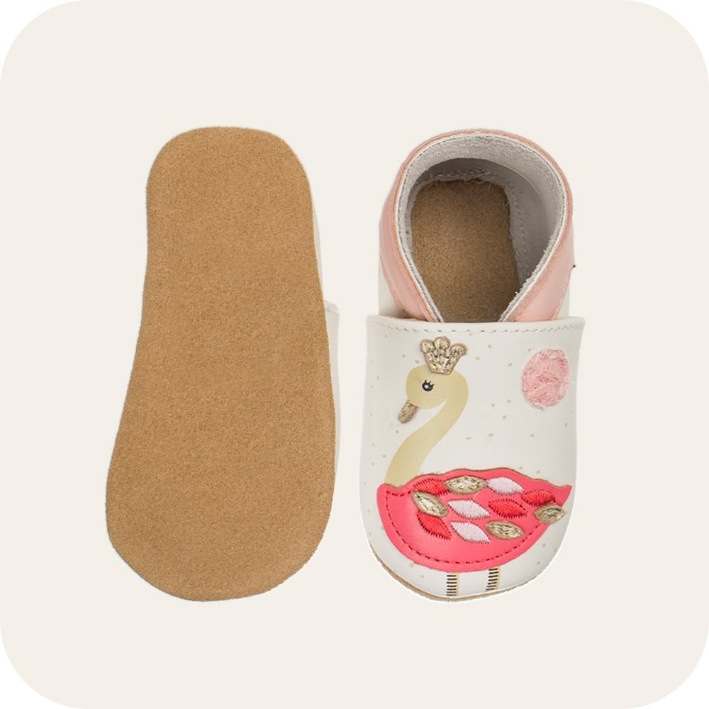 FLAMINGO Babyschuhe aus weichem Leder