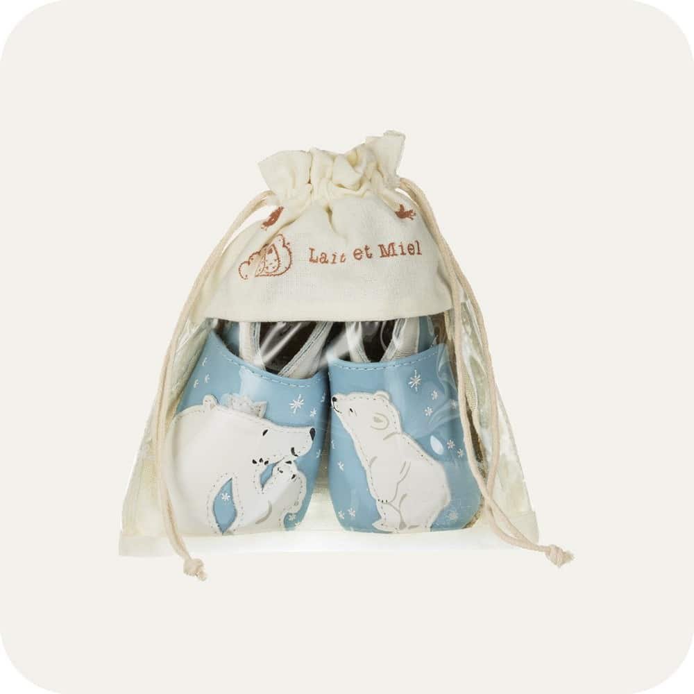 BEAR Babyhausschuhe aus weichem Leder