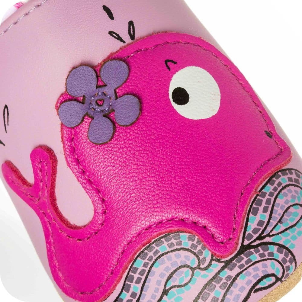 WHALE Babyschuhe aus weichem Leder