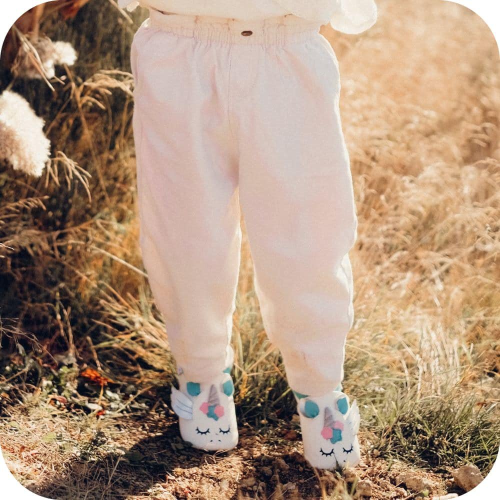 UNICORN Babyschuhe aus weichem Leder