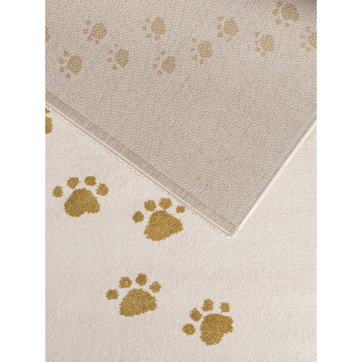 BEAR FOOTPRINTS bequemer Kinderteppich
