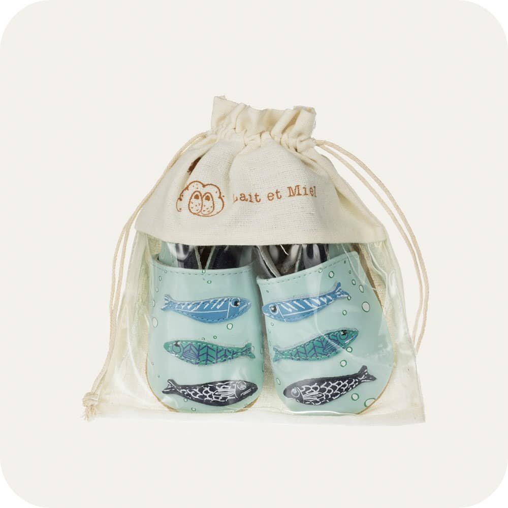 FISH Babyschuhe aus weichem Leder