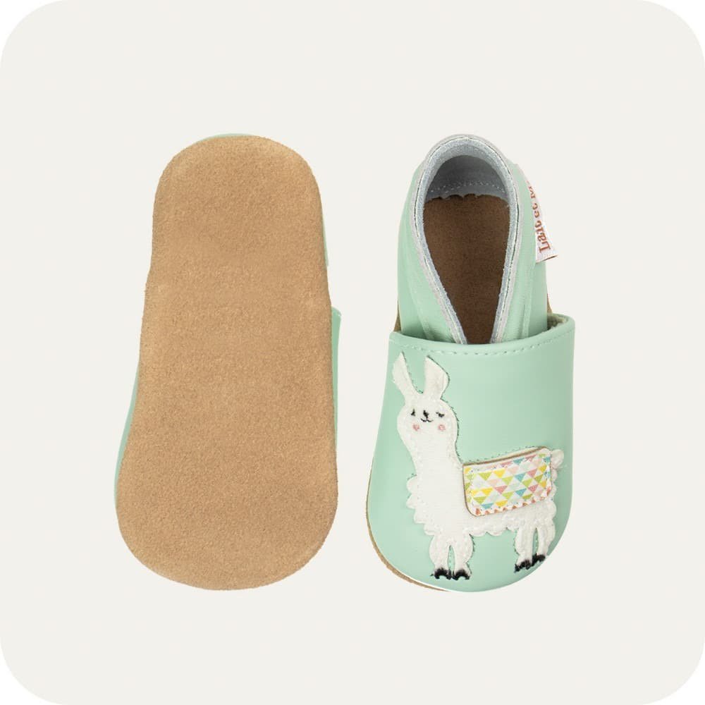 LAMA Babyhausschuhe aus weichem Leder