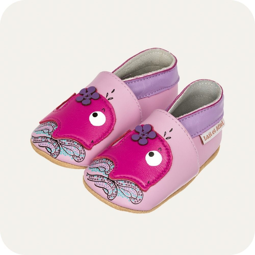 WHALE Babyschuhe aus weichem Leder