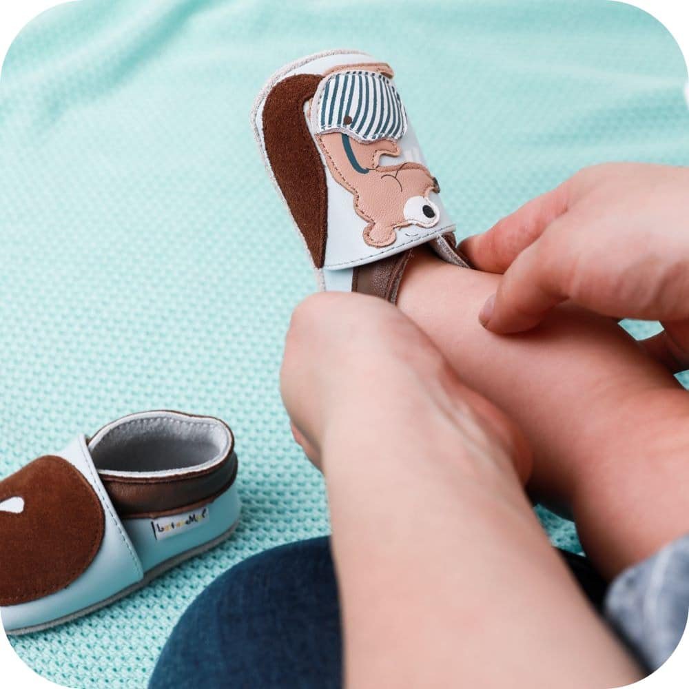 SQUIRREL Babyschuhe aus weichem Leder