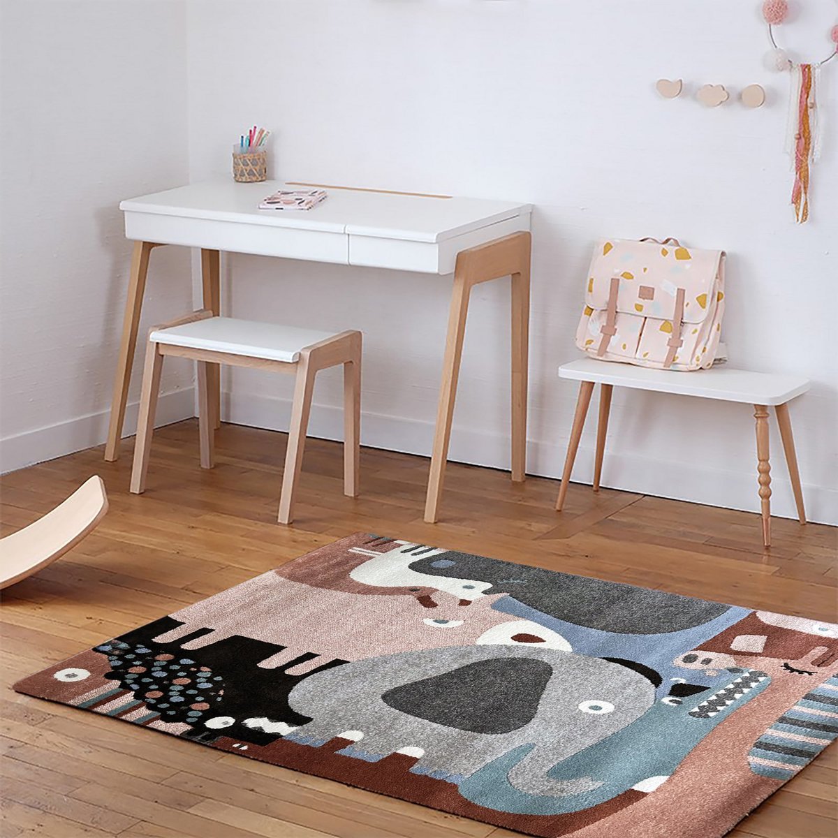 PUZZLE TIERE Kinderteppich