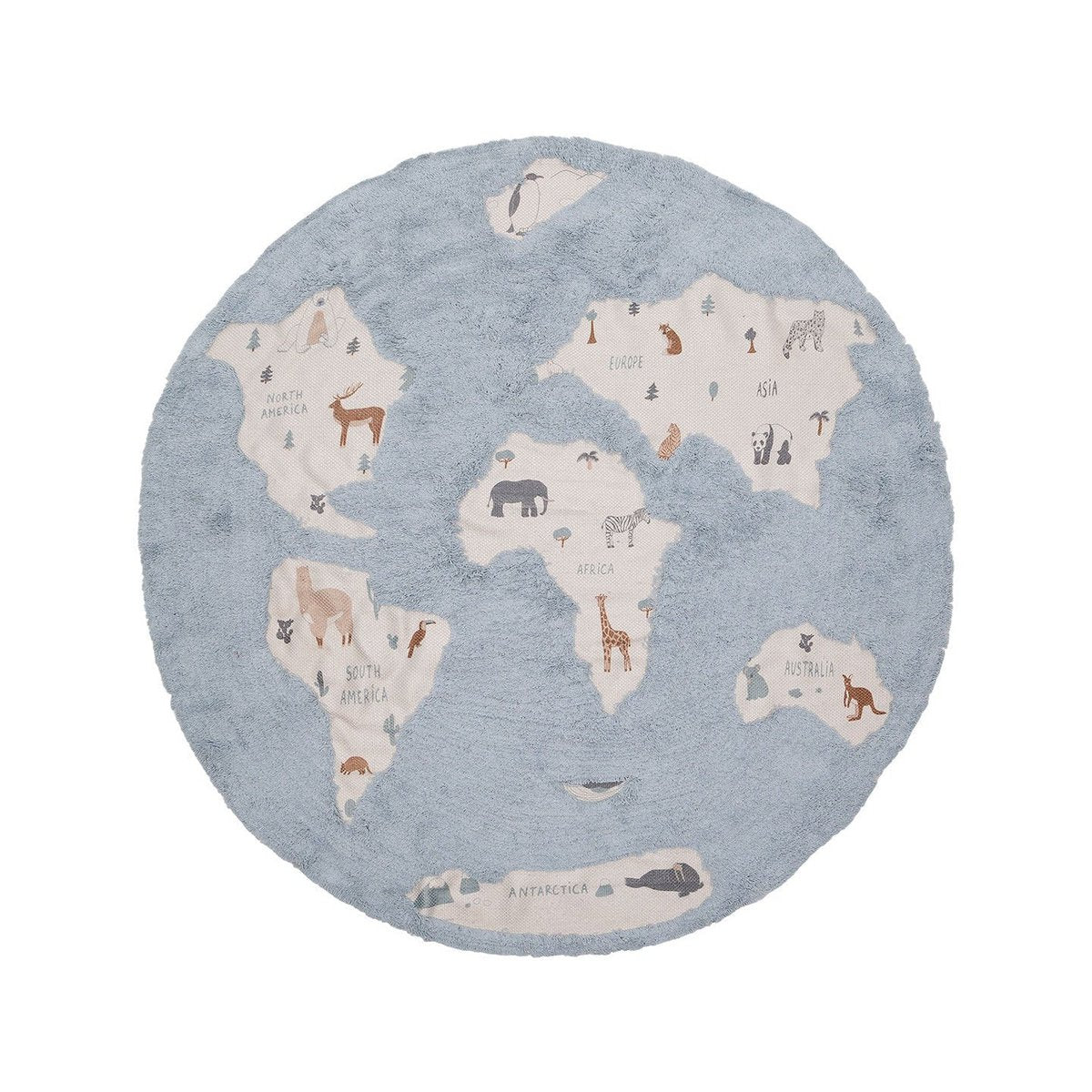 MONDE waschbarer Kinderteppich