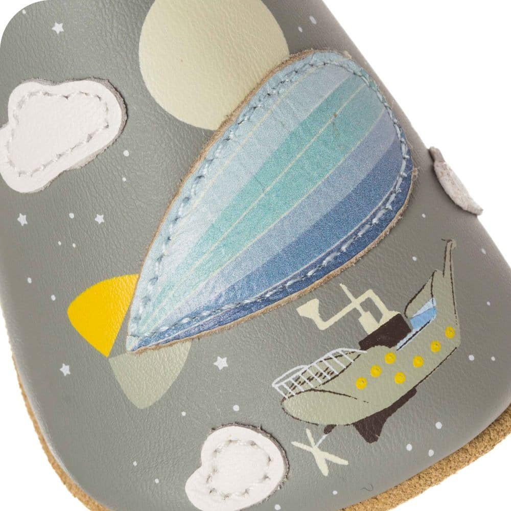 ZEPPELIN Babyhausschuhe aus weichem Leder