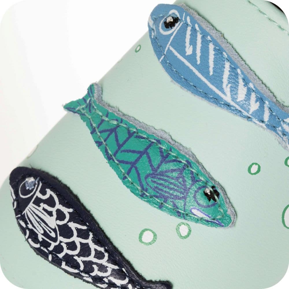 FISH Babyschuhe aus weichem Leder