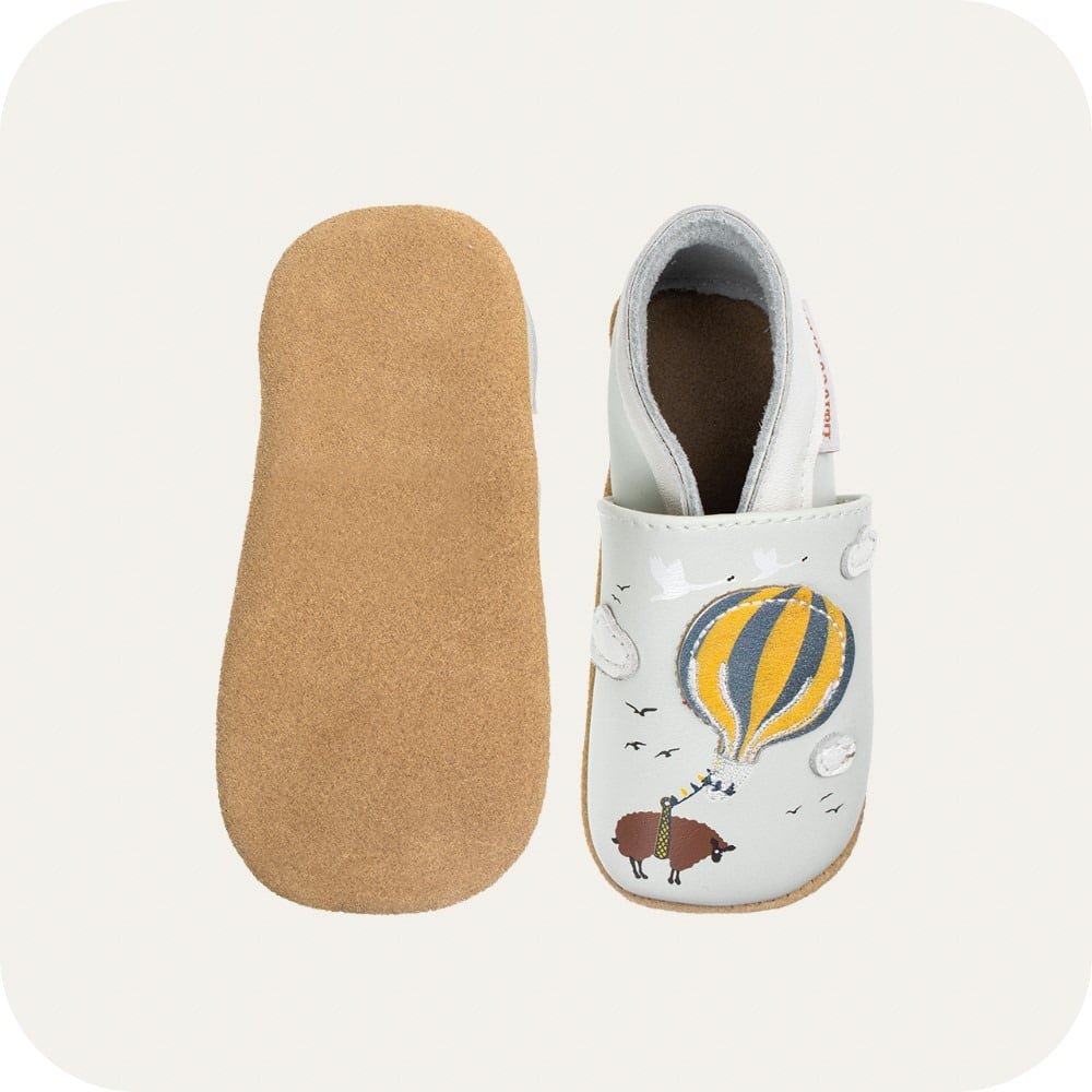 BALLOON Babyhausschuhe aus weichem Leder