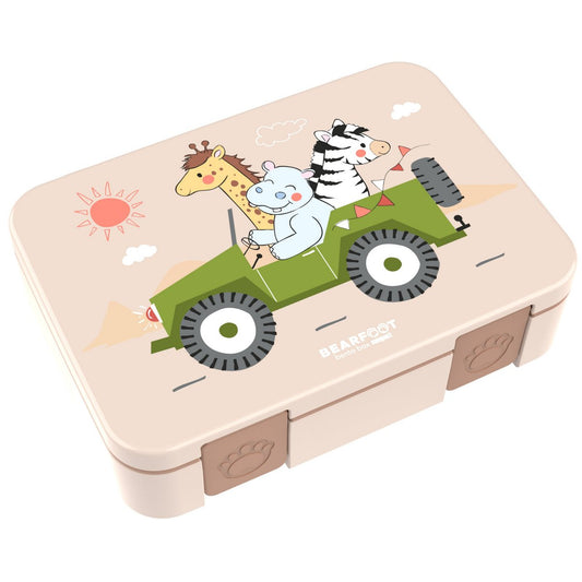 COMPACT Kinder Brotdose Bento Box - Safari