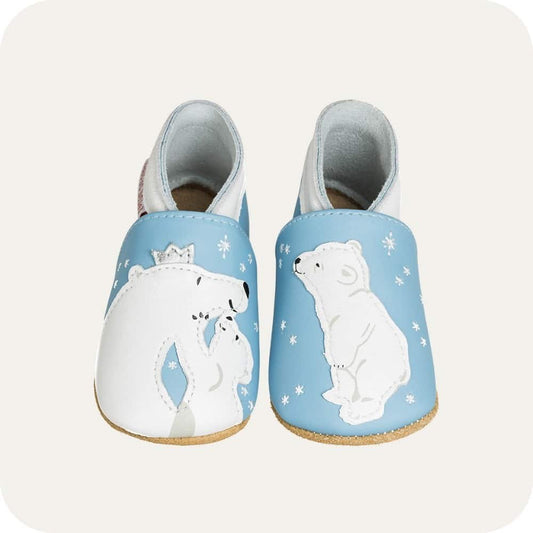 BEAR Babyhausschuhe aus weichem Leder