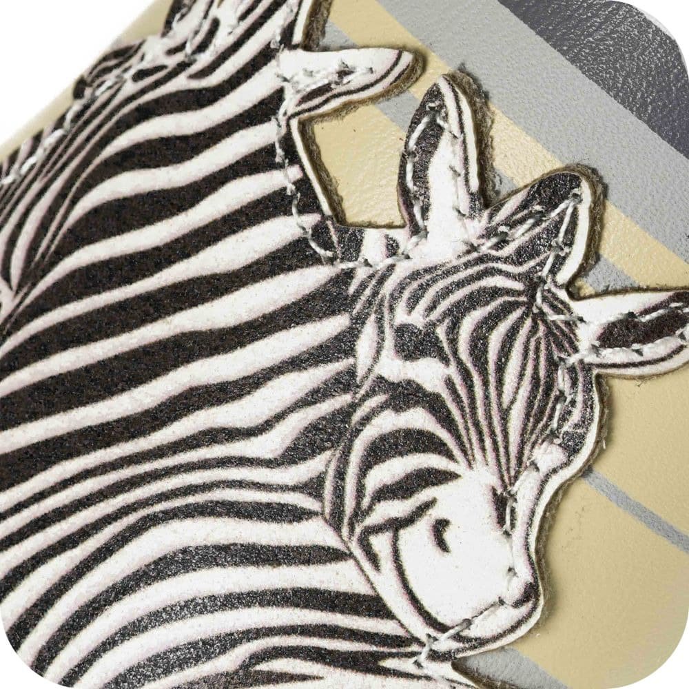 ZEBRA Babyschuhe aus weichem Leder