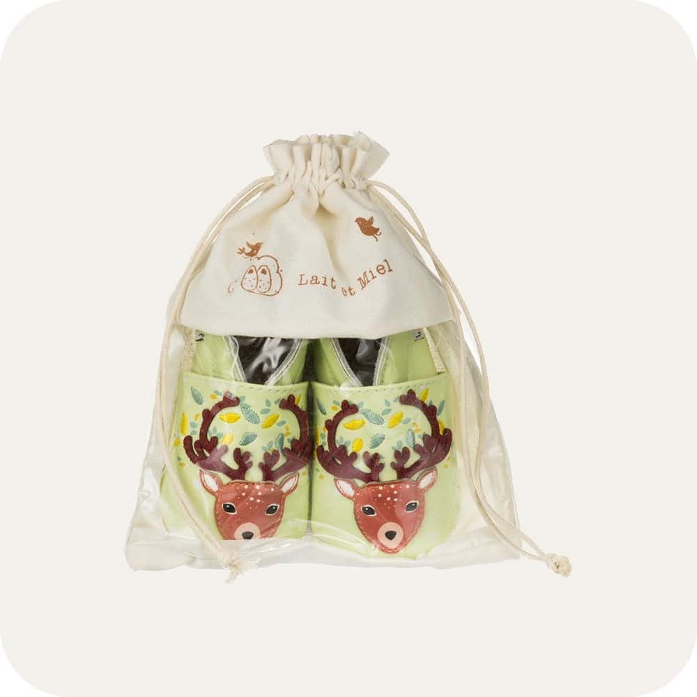 REINDEER Babyhausschuhe aus weichem Leder