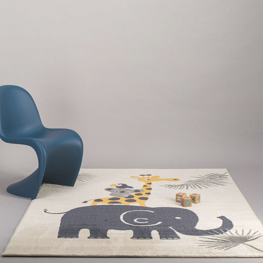 JUNGLE weicher Kinderteppich