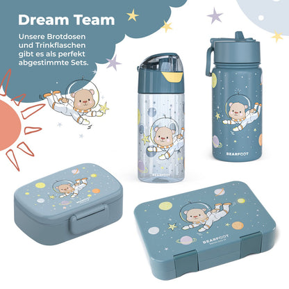 Kids' Stainless Steel Thermos Bottle – Astro Bear | 400 ml