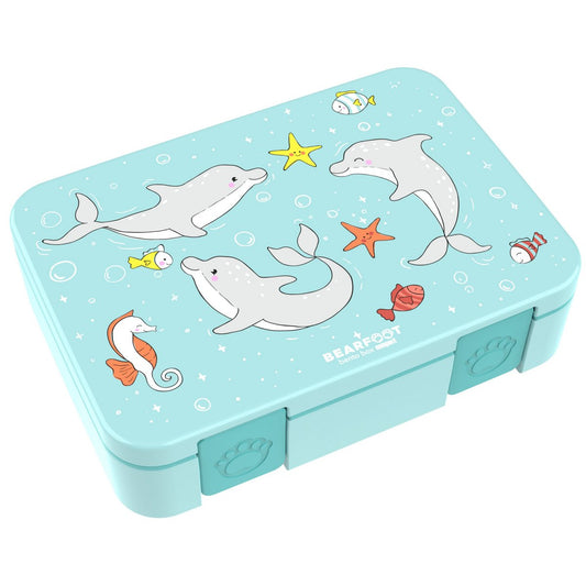 COMPACT Kinder Brotdose Bento Box - Delfin