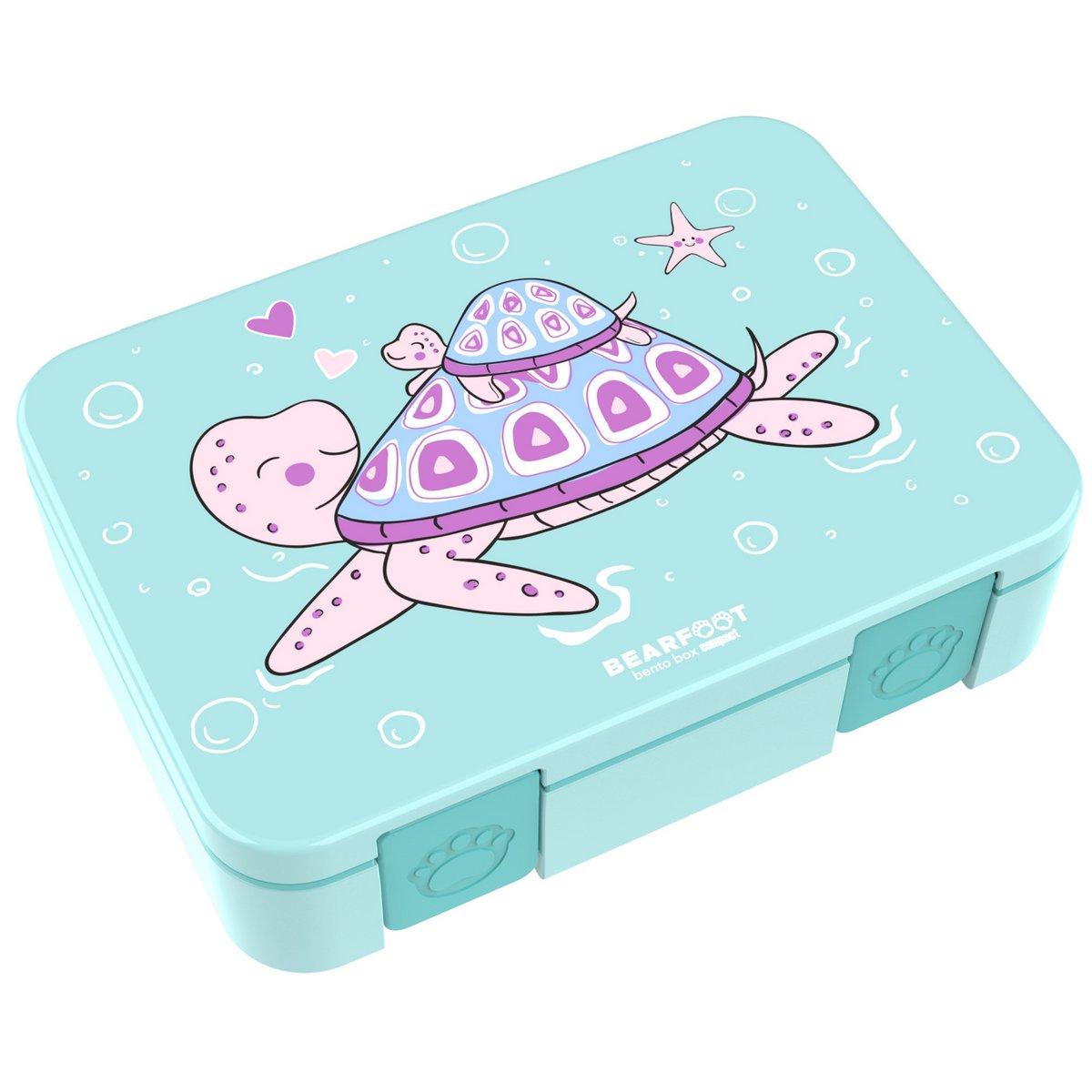 COMPACT Kinder Brotdose Bento Box - Schildkröte