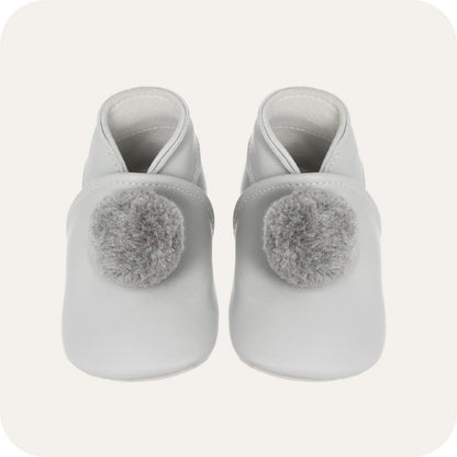 GREY Babyschuhe mit Pompons