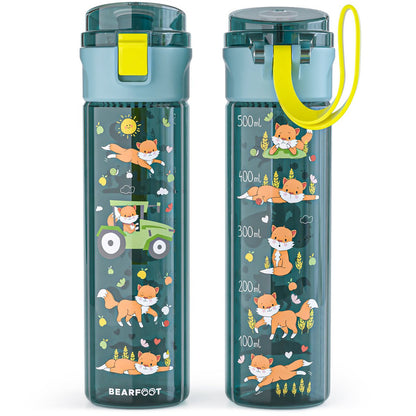 Kinder Trinkflasche 500 ml – Fuchs & Traktor
