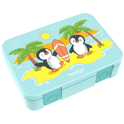 COMPACT Kinder Brotdose Bento Box - Pinguin