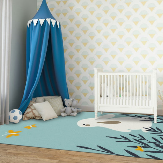 RABBIT superweicher Kinderteppich