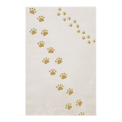 BEAR FOOTPRINTS bequemer Kinderteppich