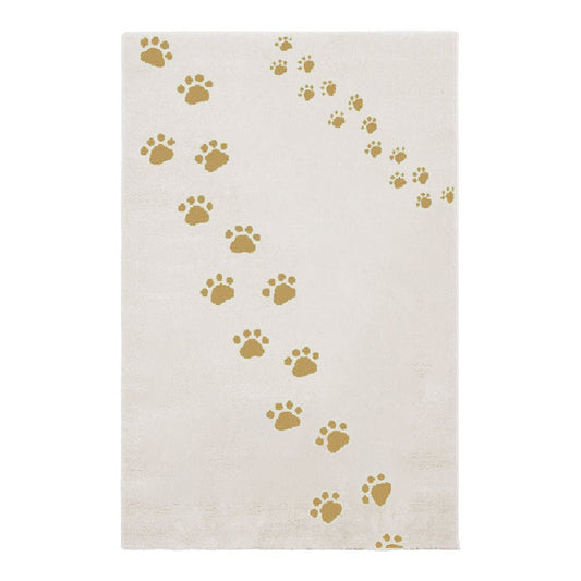 BEAR FOOTPRINTS bequemer Kinderteppich