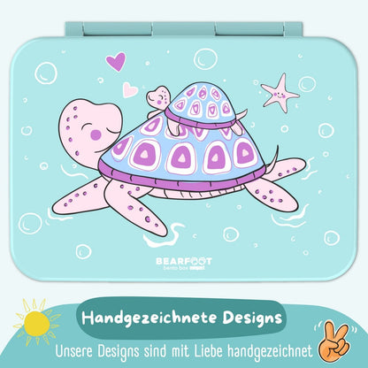COMPACT Kinder Brotdose Bento Box - Schildkröte
